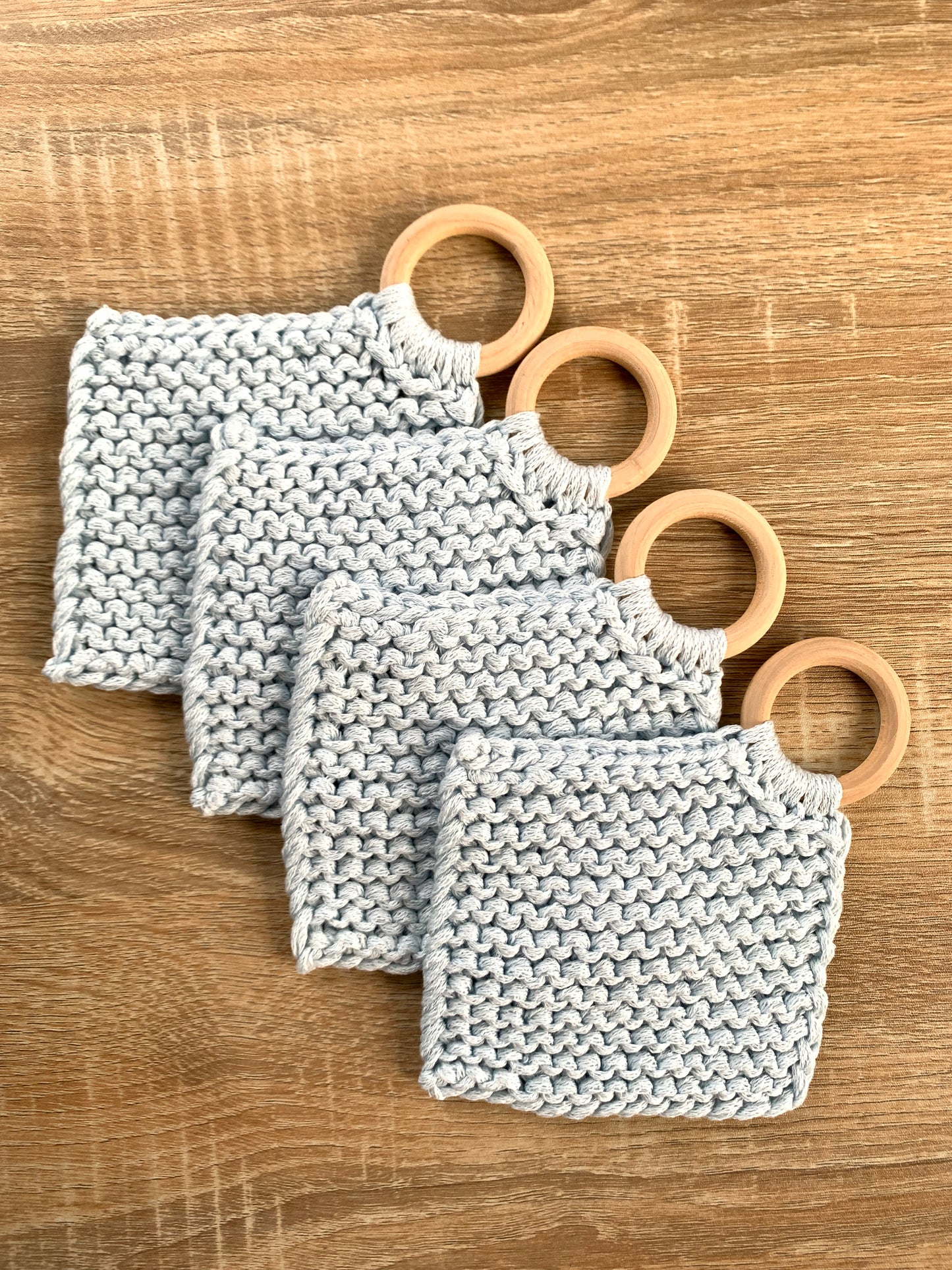 Cozy Coasters - Baby blue